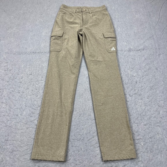 Eddie Bauer Pants Women's 0 Beige First Ascent Cargo Lightweight Nylon Hiking - Picture 1 of 14